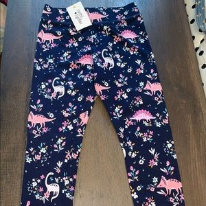 Rumi & Ryder Girls S Dinosaur Leggings